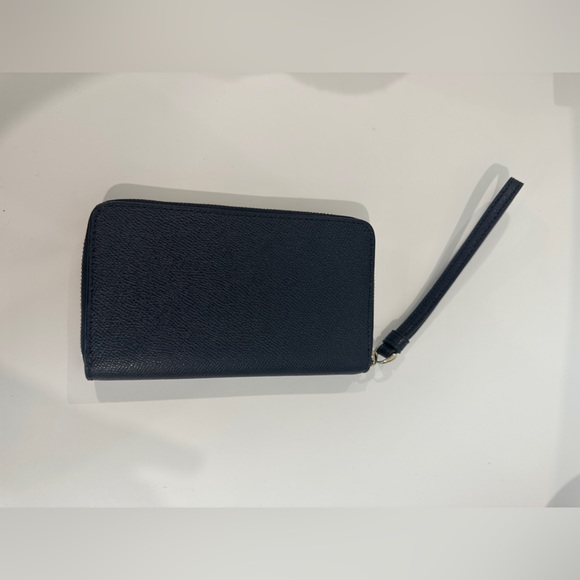 Coach Small Wristlet Navy - Picture 2 of 3